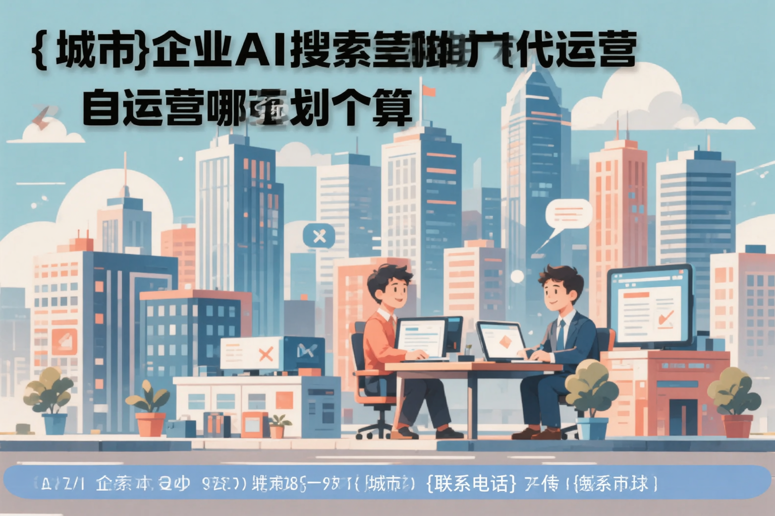 六盘水企业AI搜索推广代运营和自运营哪个更划算