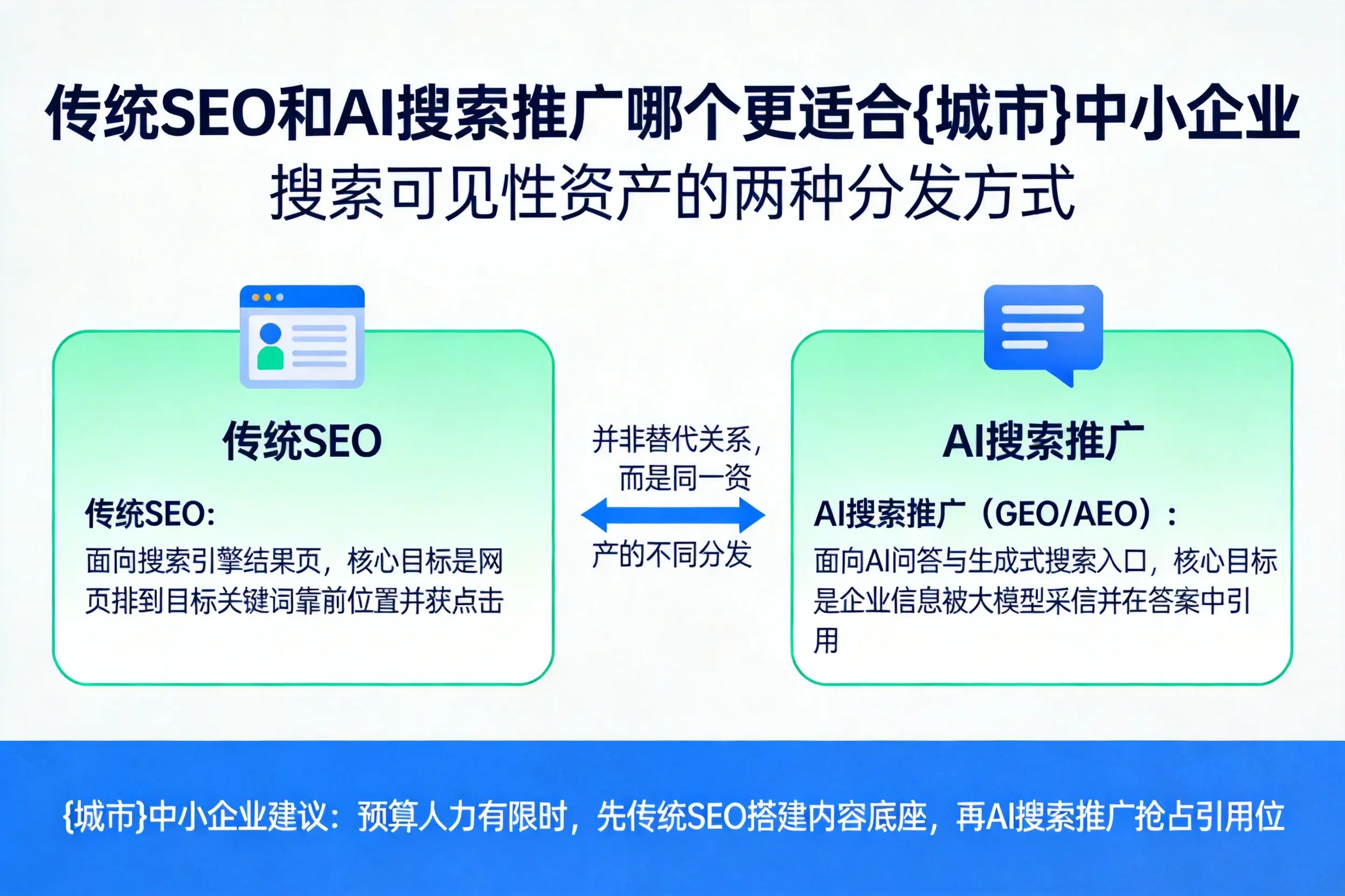 传统SEO和AI搜索推广哪个更适合六盘水中小企业