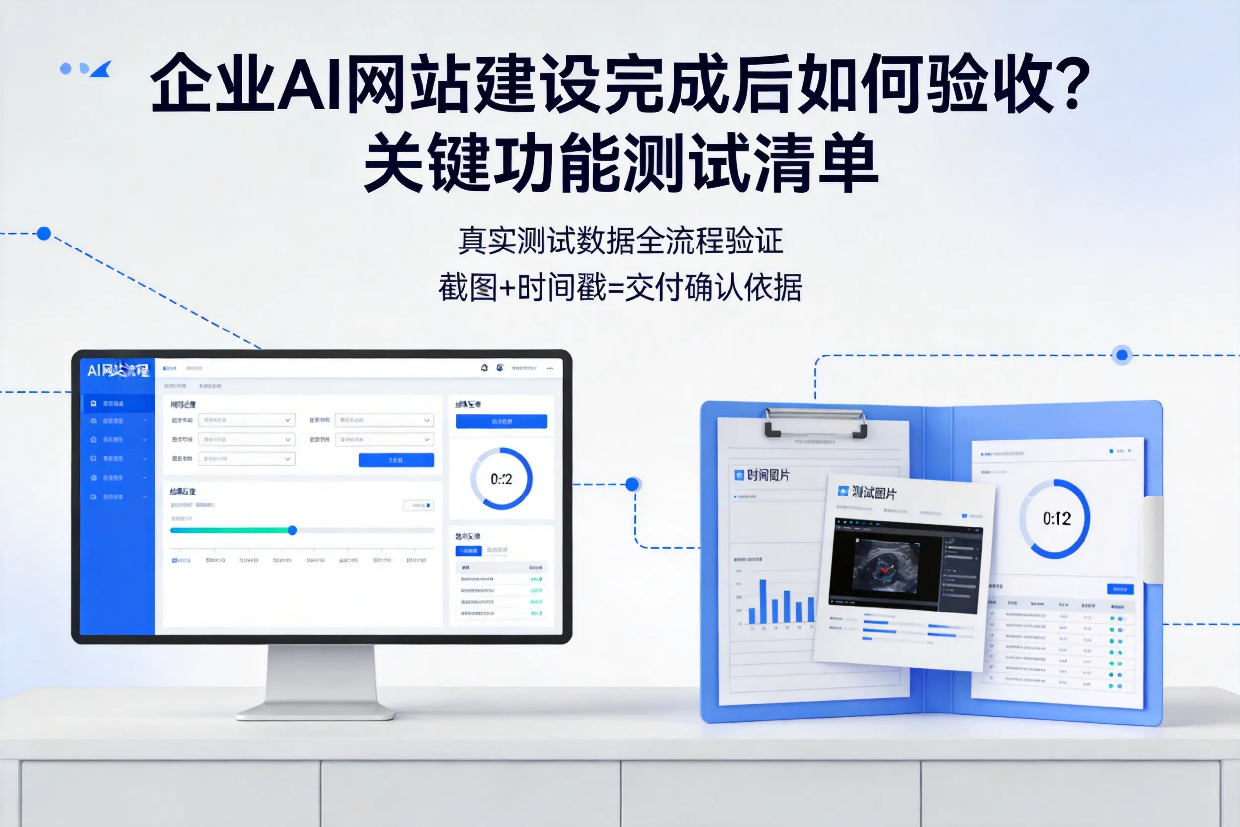 六盘水企业AI网站建设完成后如何验收？关键功能测试清单