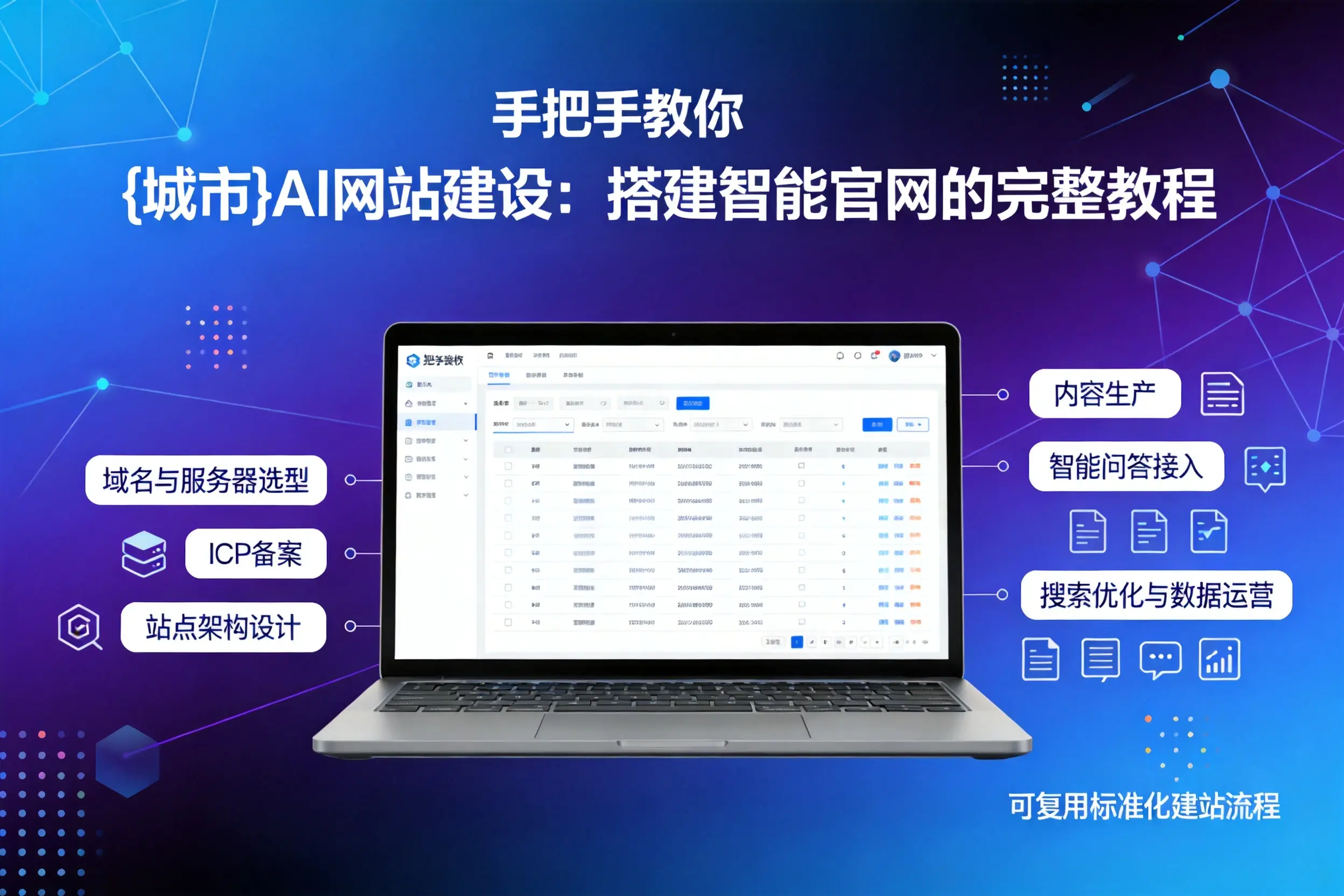 手把手教你六盘水AI网站建设：搭建智能官网的完整教程
