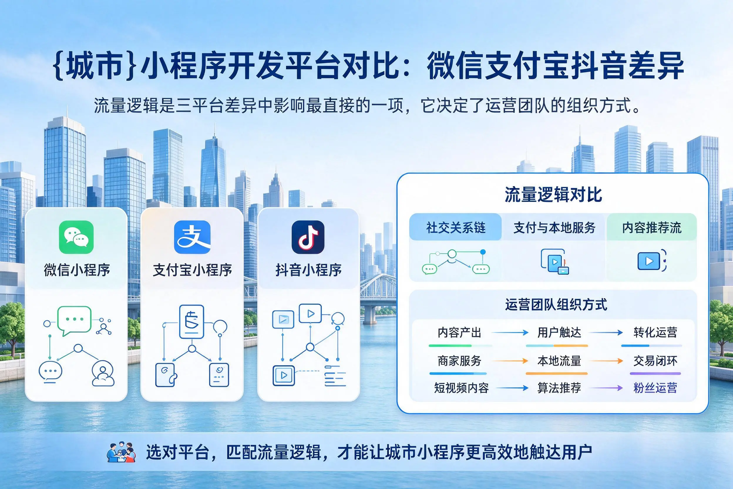 六盘水小程序开发平台对比:微信支付宝抖音差异