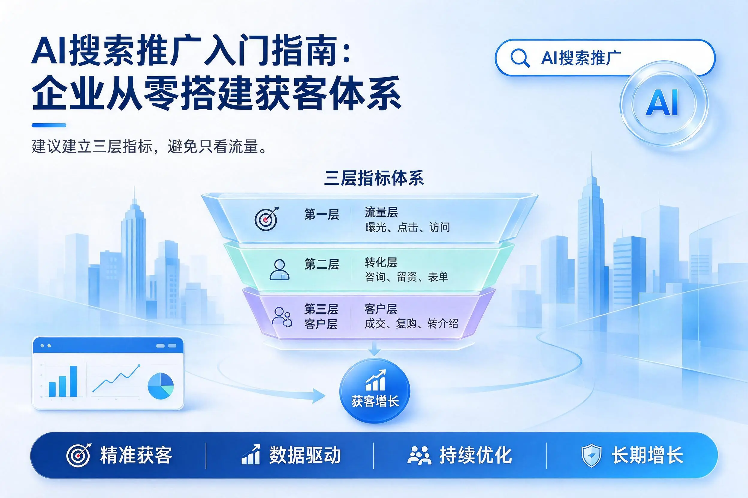 AI搜索推广入门指南:六盘水企业从零搭建获客体系